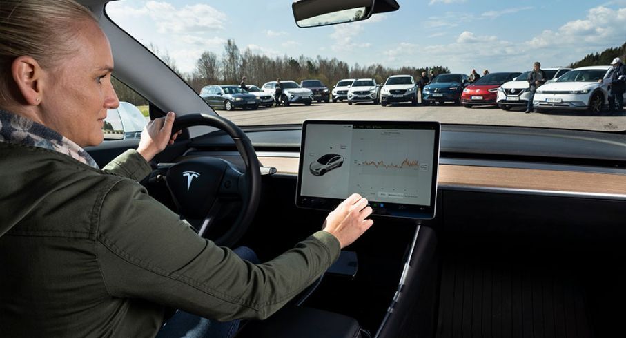 Car touchscreen