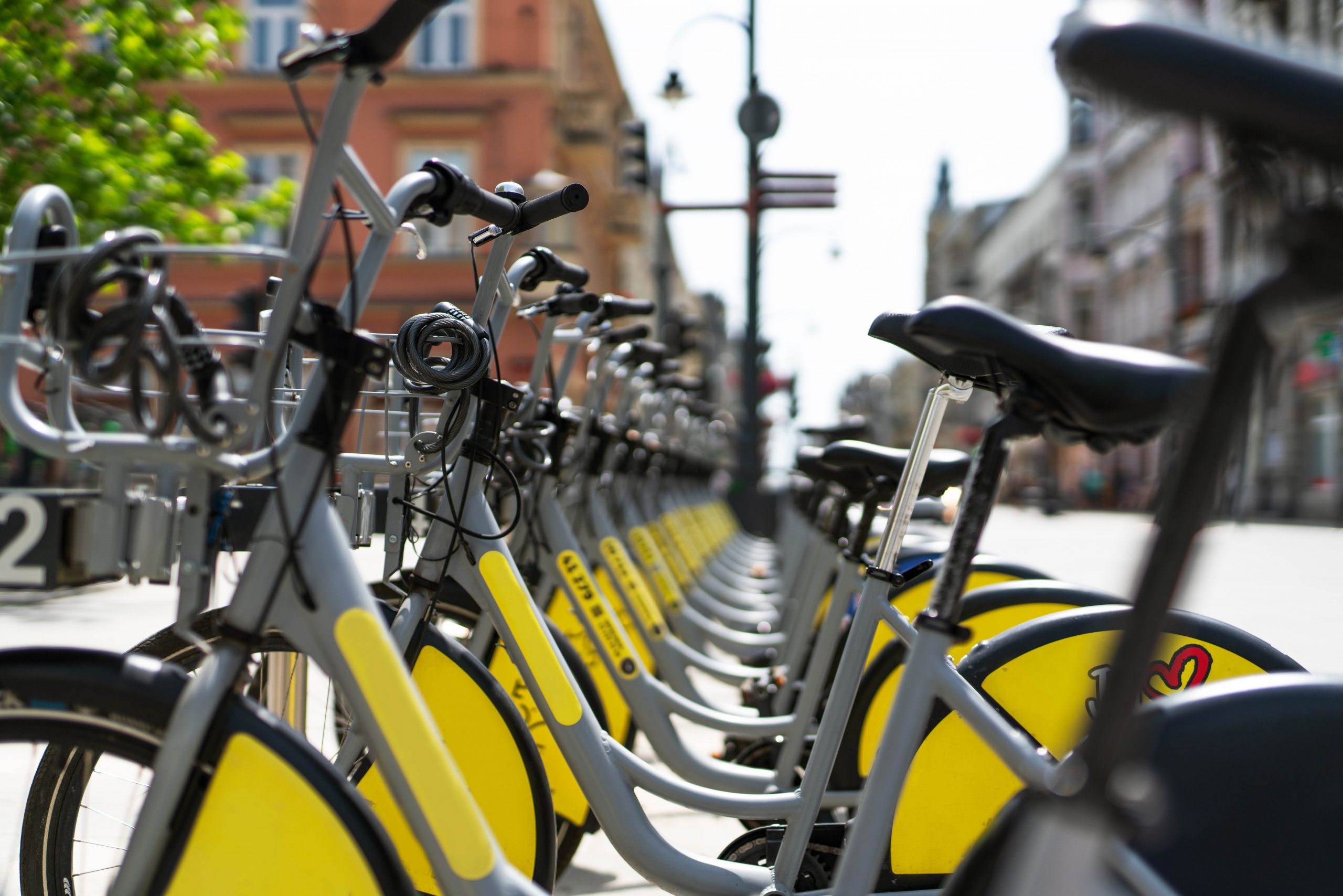 Shared bicycle parking